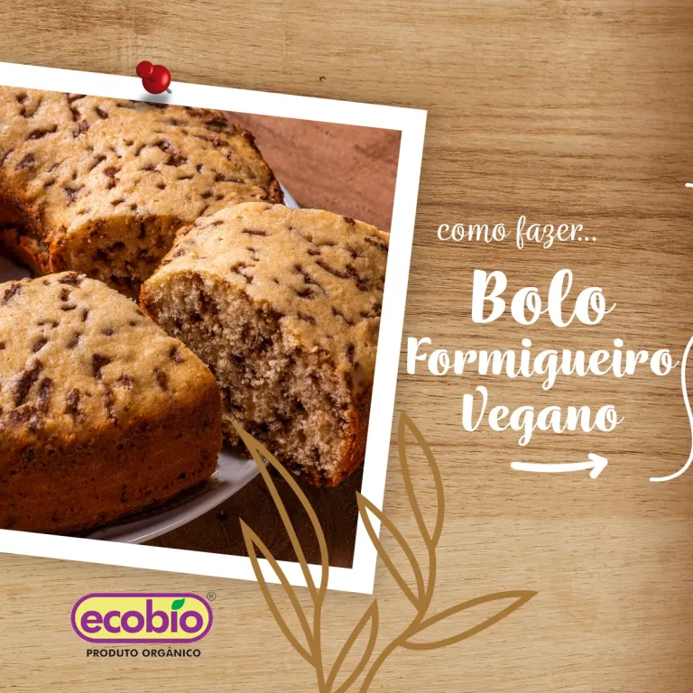 Bolo Formigueiro Vegano